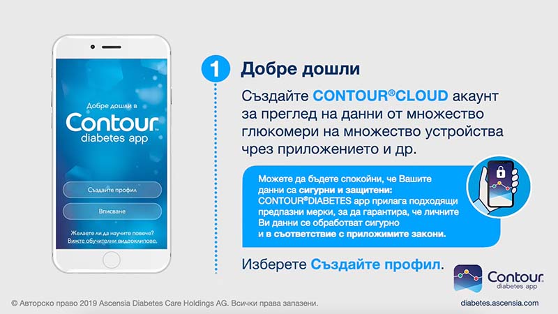 Стъпка 1: Изберете „Създайте профил“
